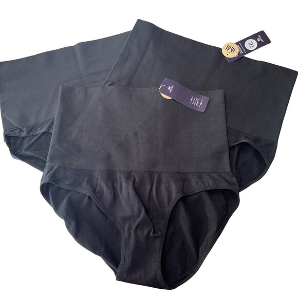 Bundle of 3 Shapermint Empetua Everyday Smoothing Panty Black Sz XXL  51425 - Picture 1 of 6